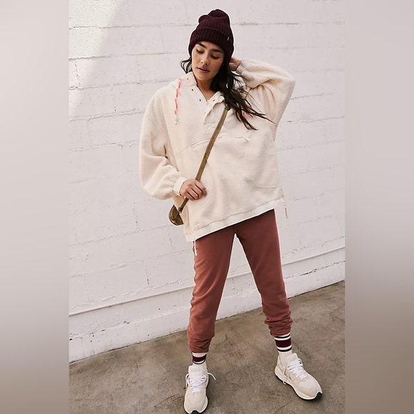 Free People Fuzzy Was She Fleece Pullover - Picture 2 of 6